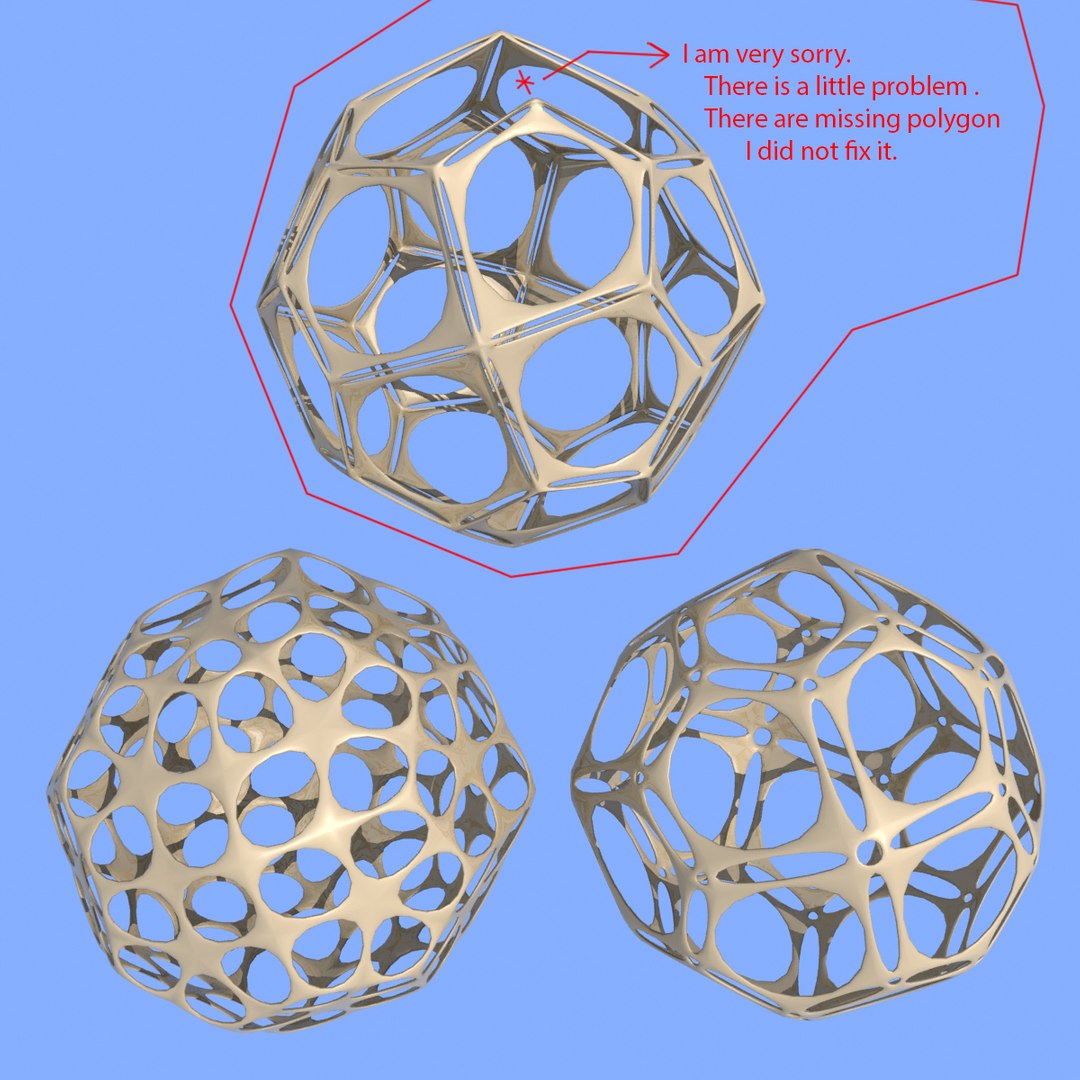 Geometric Shape Mht-09 3d Max