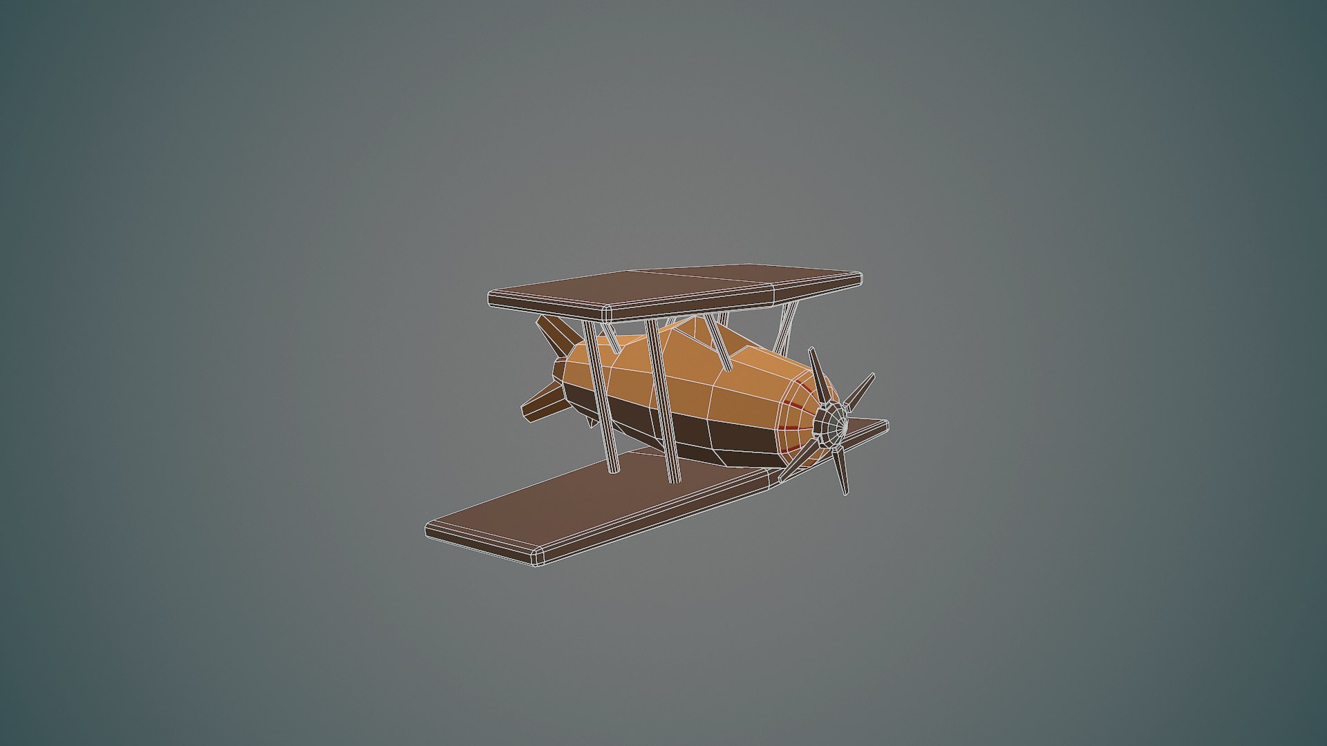 Airplane04 low-poly model - TurboSquid 1578162