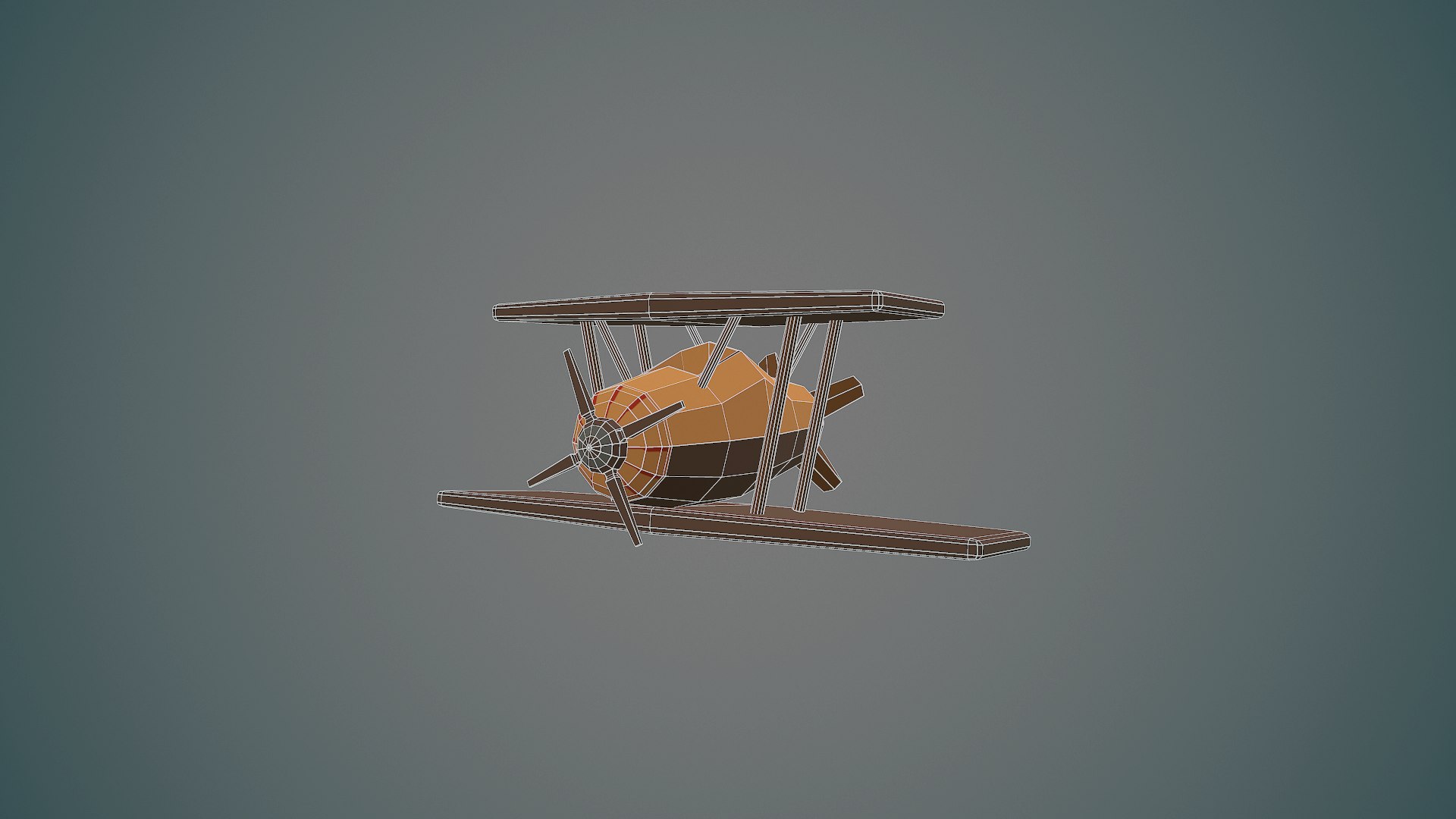 Airplane04 low-poly model - TurboSquid 1578162