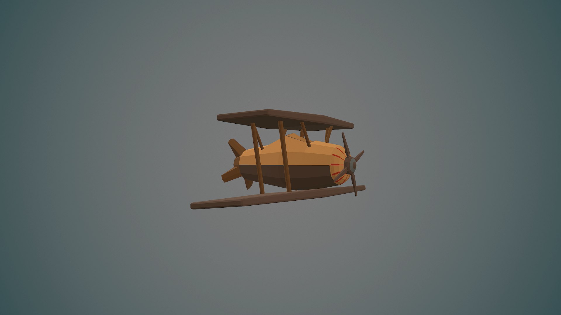 Airplane04 low-poly model - TurboSquid 1578162