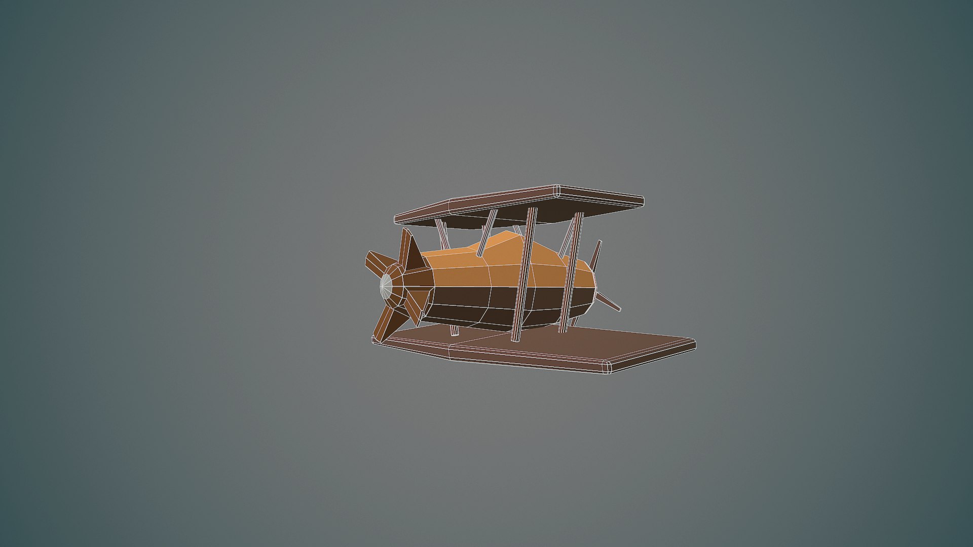 Airplane04 low-poly model - TurboSquid 1578162