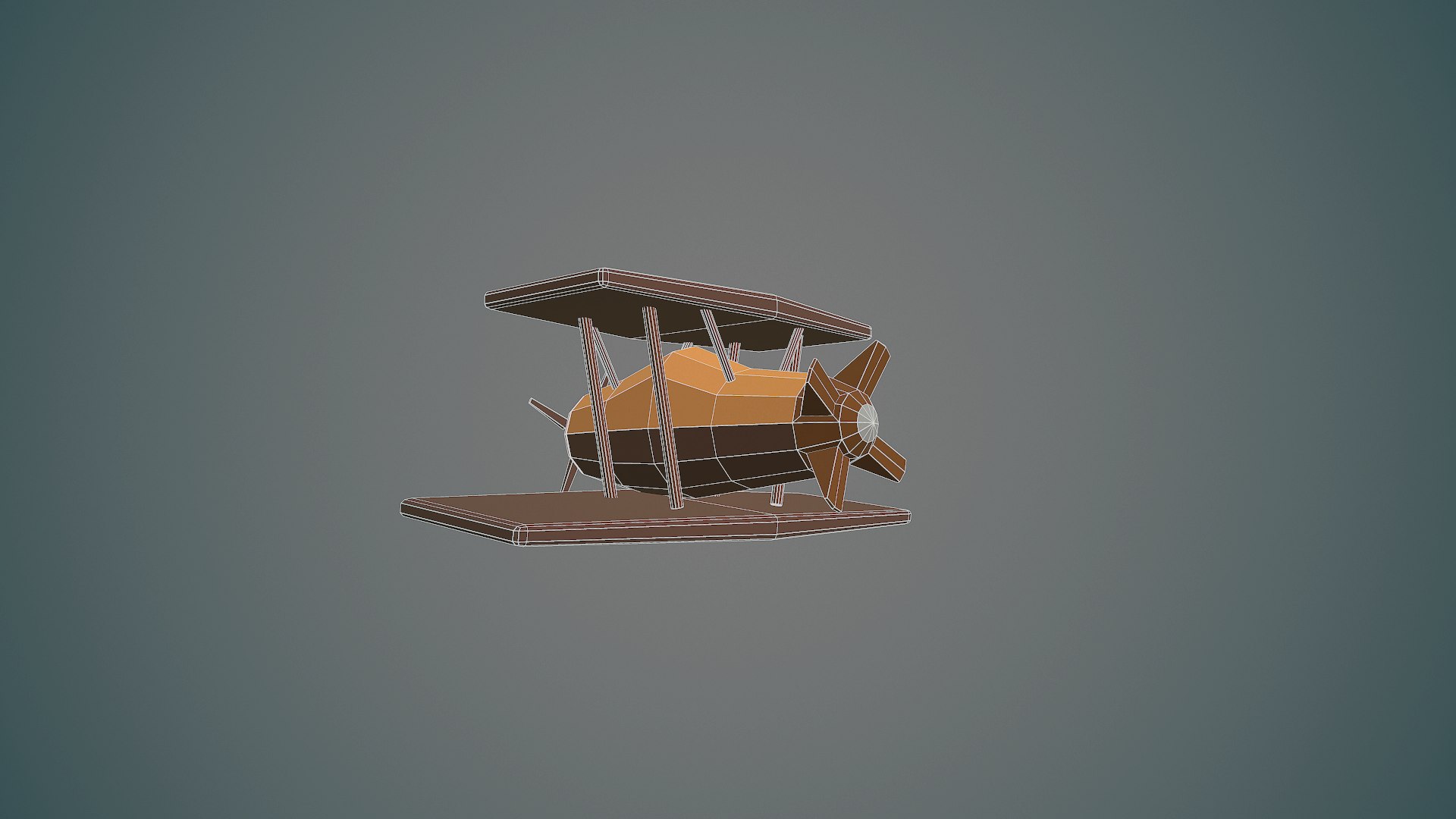 Airplane04 low-poly model - TurboSquid 1578162