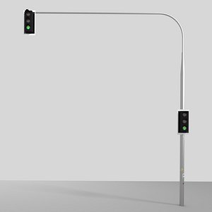 3D traffic light