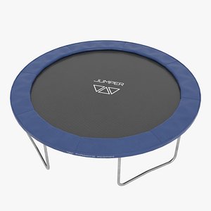 3D trampoline realistic pbr