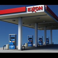 Exxon Gas Station