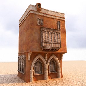 3D model arabian house