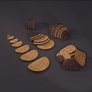 Free 3D Biscuits Models