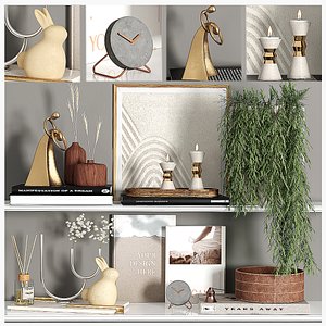 Decorative set 05 3D model
