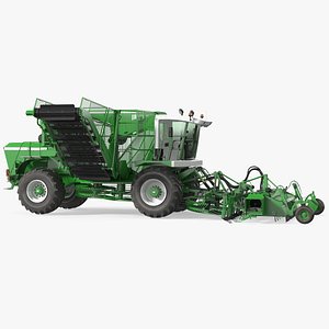Self Propelled Sugar Beet Harvester Rigged