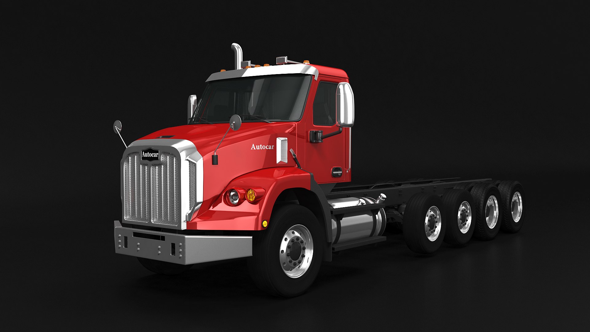 Autocar Dc 64d Severe Truck Model 3d Turbosquid 1903036