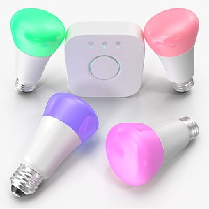 bluetooth hue color ambience 3D model