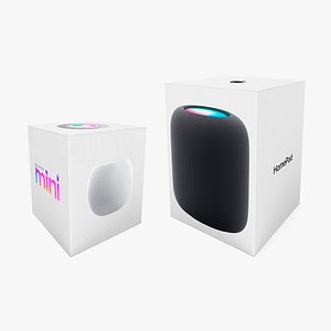 Apple HomePod Packagings Collection