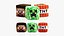 minecraft ottoman set 001