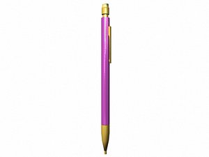 free mechanical pencil 3d model