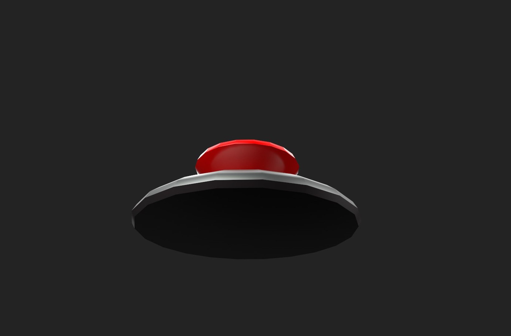 3D Radiation Button - TurboSquid 1649470
