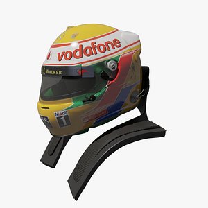 Lewis Hamilton 2012 Helmet