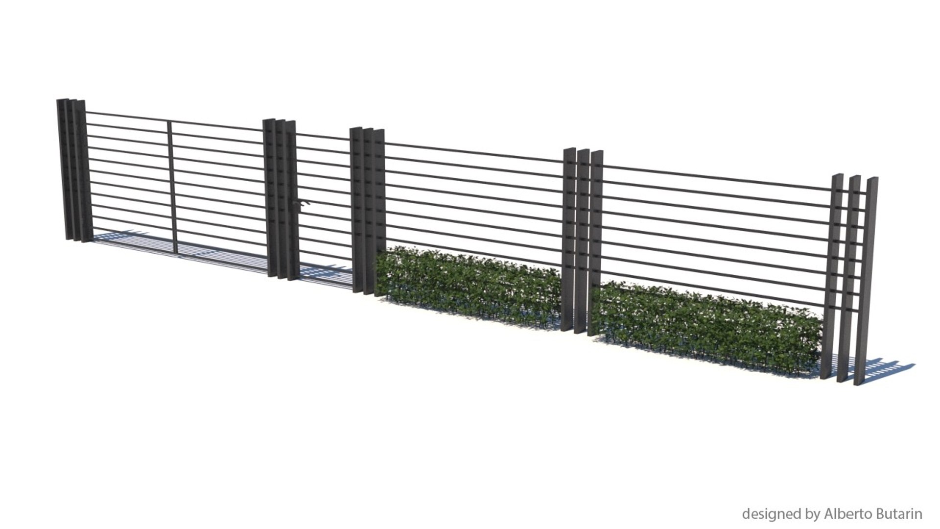 modern fence 3D model https://p.turbosquid.com/ts-thumb/4i/luYWiU/bIaK4brz/fence_0009/jpg/1517951494/1920x1080/fit_q87/bf08d5bfc2df2831642f14943f7852715ccfa528/fence_0009.jpg