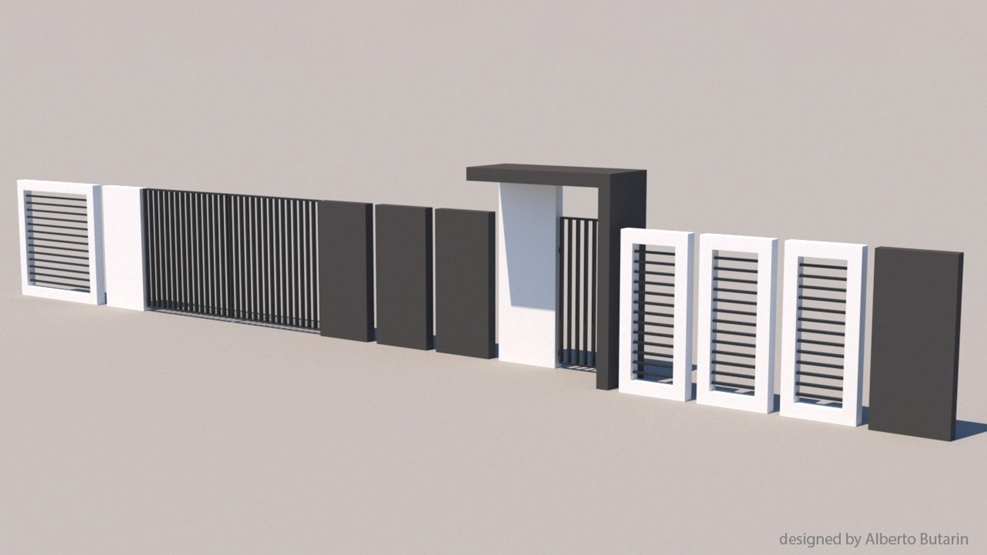 modern fence 3D model https://p.turbosquid.com/ts-thumb/4i/luYWiU/dLiHGtp9/fence_0011/jpg/1517951494/1920x1080/fit_q87/275eda404aff4a86a2ee3c2a0f21b5723f52ba9a/fence_0011.jpg