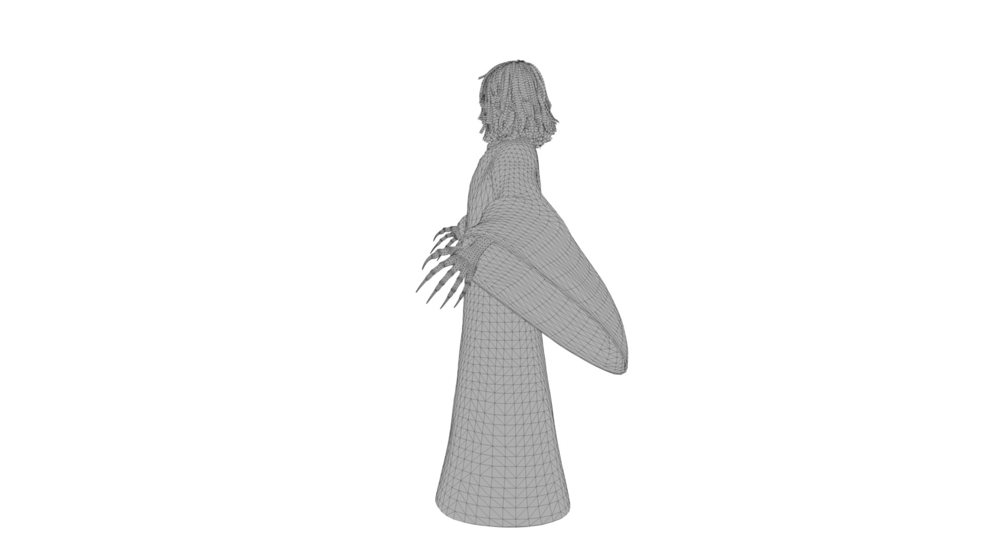 Ghost Female 3D Model - TurboSquid 2089179