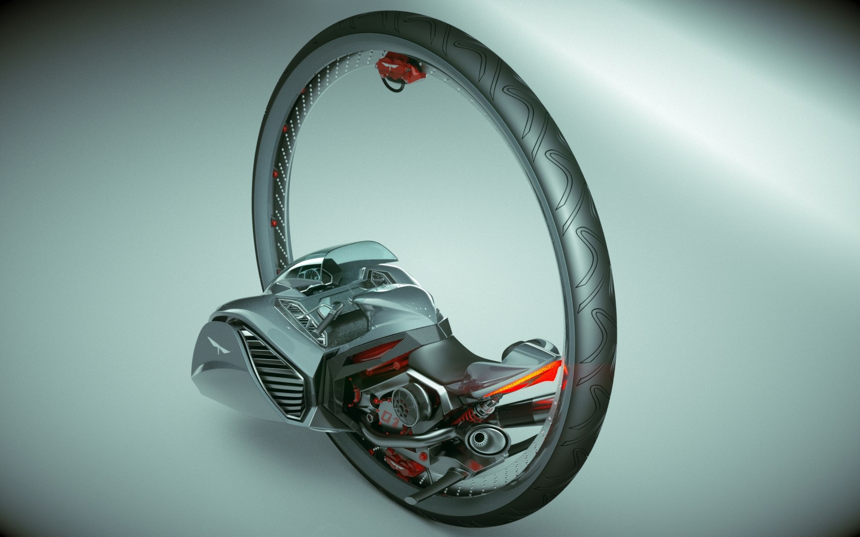 Monocycle 08 3D - TurboSquid 1942478