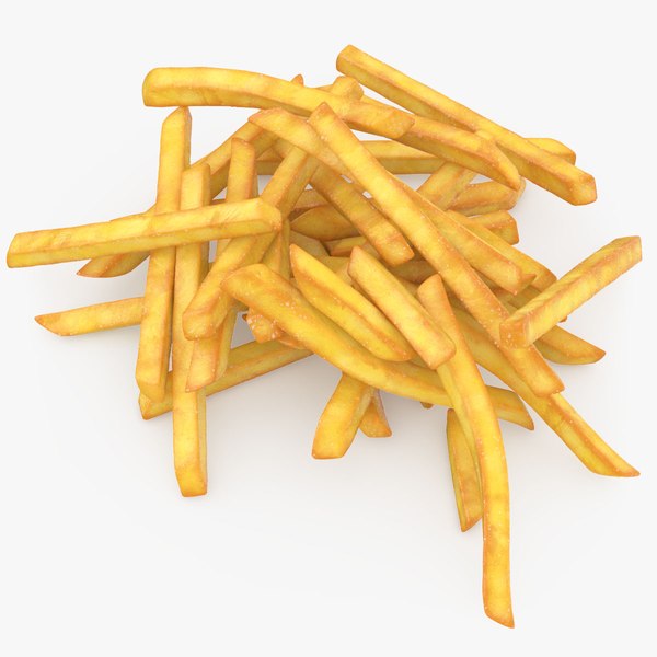 Pile of French Fries model