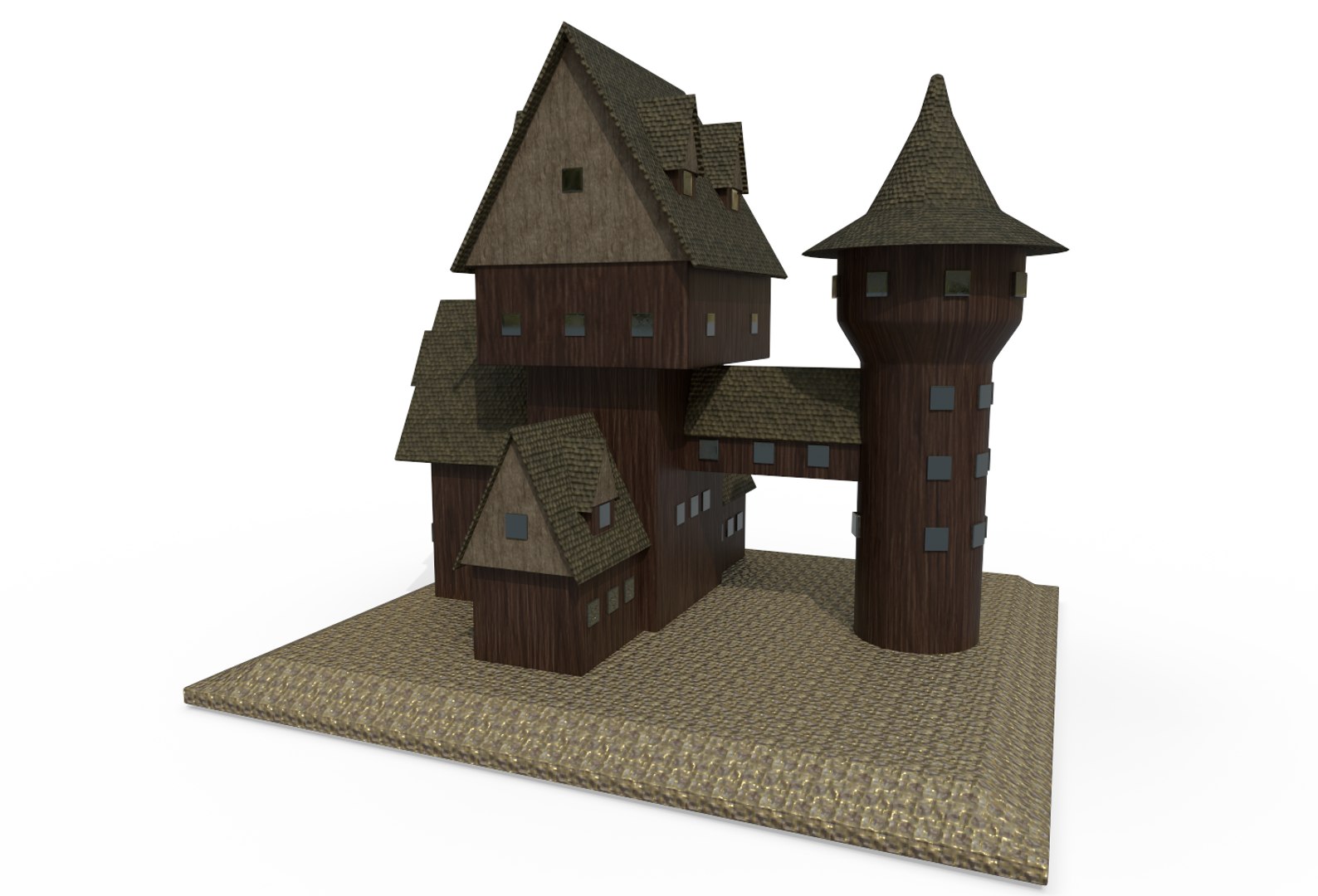 Medieval Inn 3D - TurboSquid 1530389