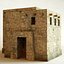 Low Poly Arab Houses