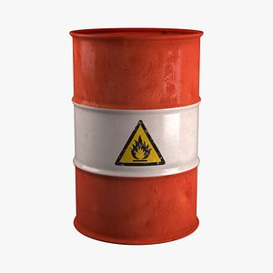 Flammable Barrel
