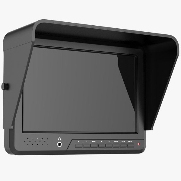 3D monitor sunhood visor