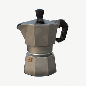 Cafetera Italiana Bialetti - Free 3D Model by FRotondi