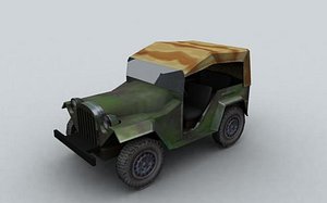 3ds max soviet jeep
