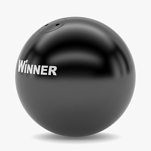 Athletics Shotput Turned 3D model