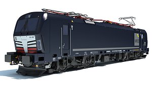 siemens vectron locomotive mrce 3D model