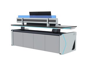 Control Room Desk 06 model