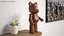 3D Collectible Figure Bearbrick Wooden