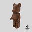 3D Collectible Figure Bearbrick Wooden