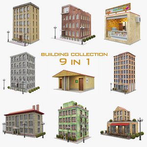 3d large collections 9 1 model