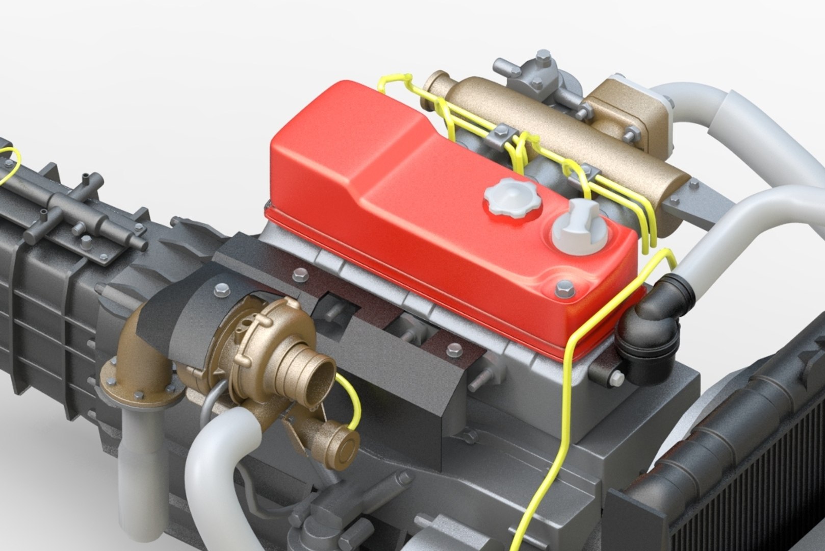 - Engine 3D Model - TurboSquid 1272939