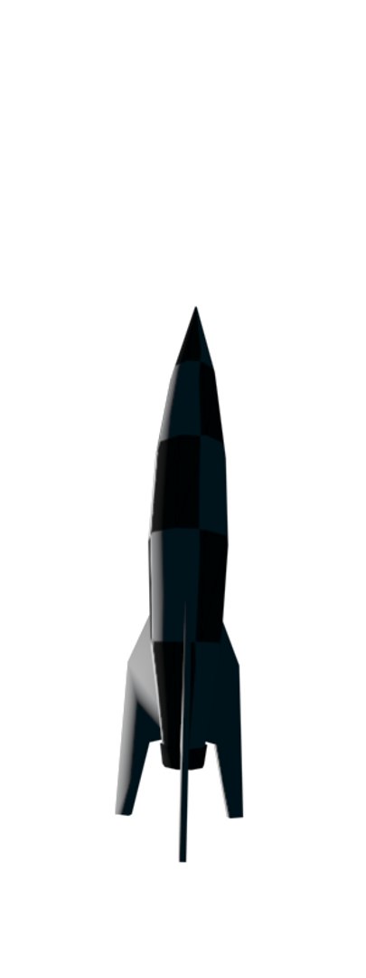 Free Obj Model Rocket
