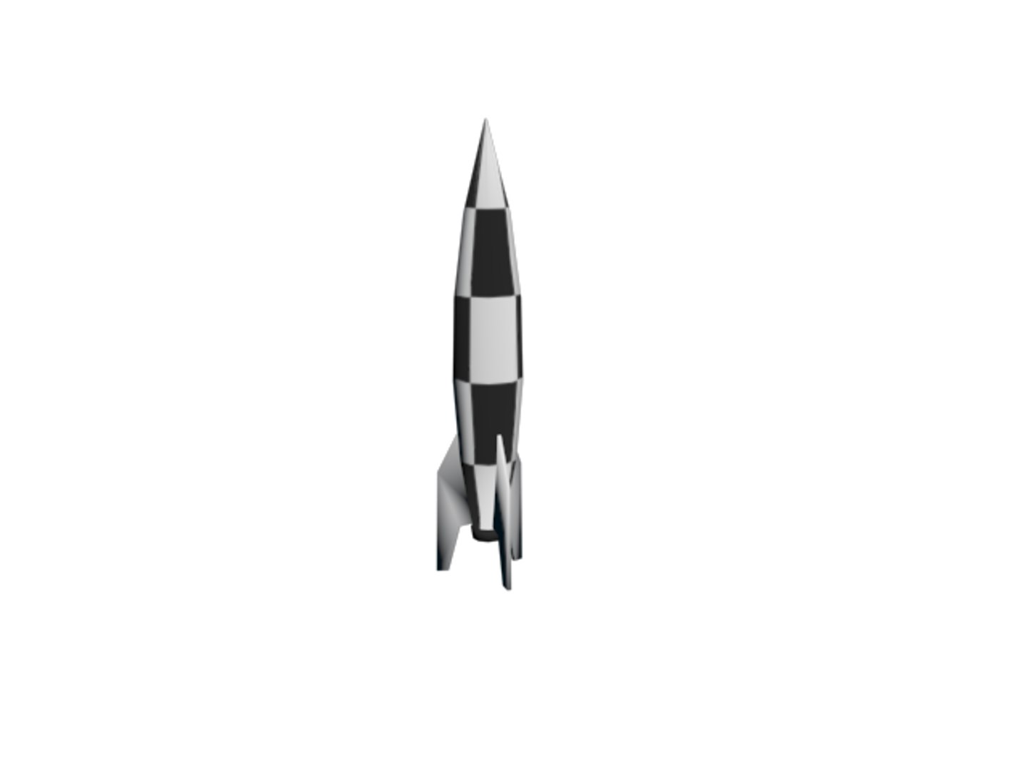 Free Obj Model Rocket