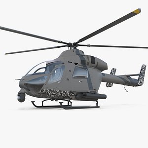 3D attack helicopter copter