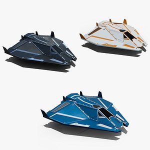 Spaceship Triple Texture Collection