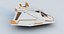3D model  Spaceship Triple Texture Collection