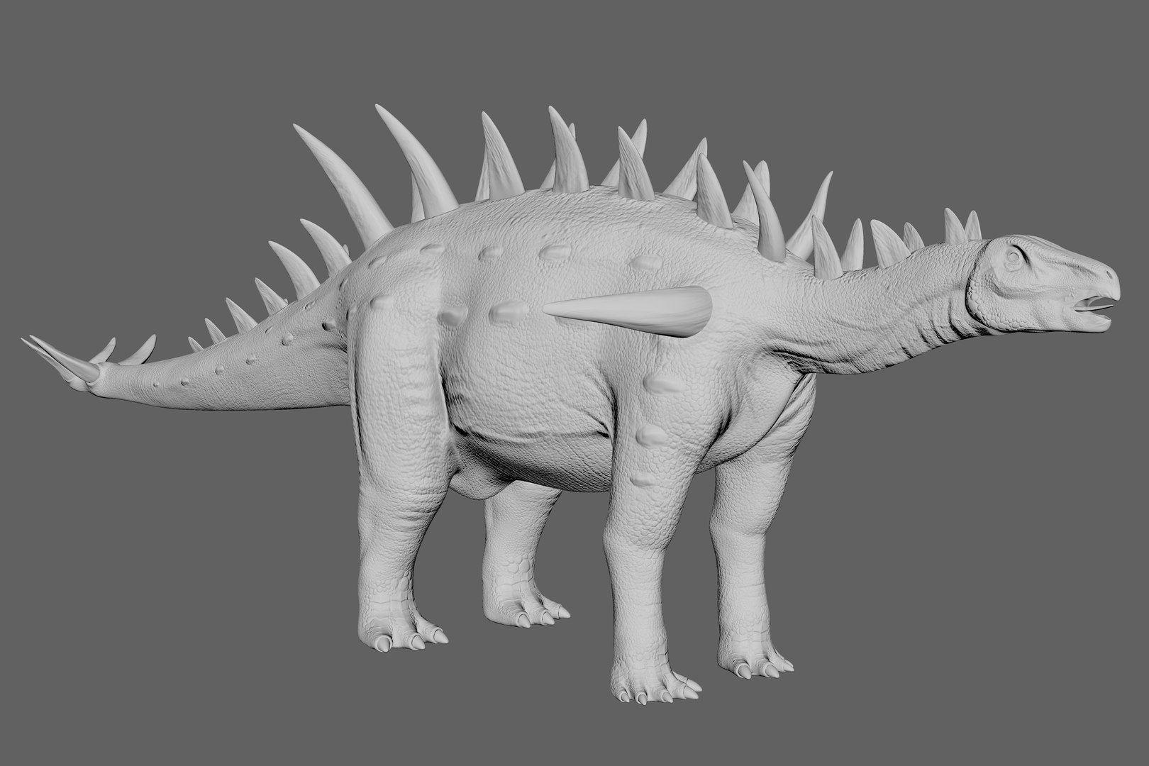 Huayangosaurus Dinosaur Jurassic Animal 3D Model - TurboSquid 2351111