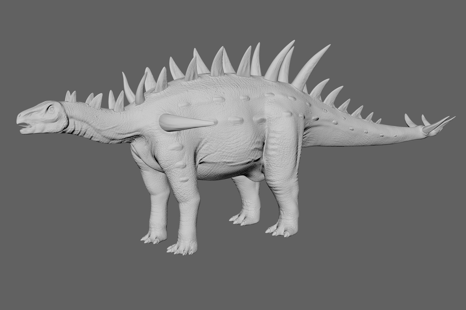 Huayangosaurus Dinosaur Jurassic Animal 3D Model - TurboSquid 2351111