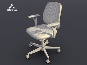 3d model office chair early bird