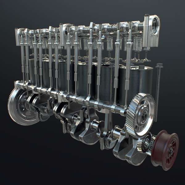 Diesel Engine 3D Models for Download | TurboSquid