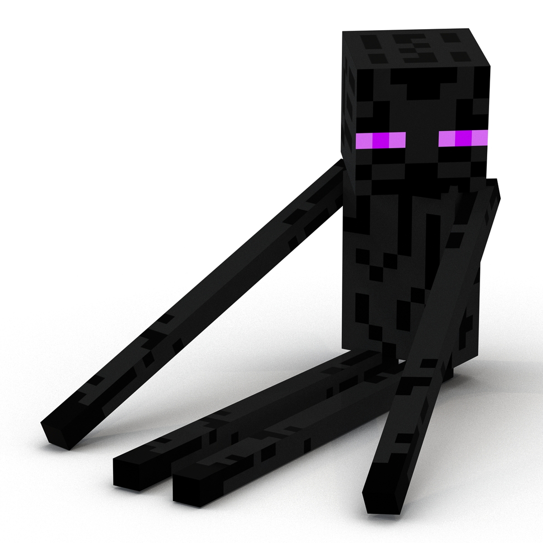 Minecraft EnderMan Rigged para Modo Modelo 3D - TurboSquid 1538830