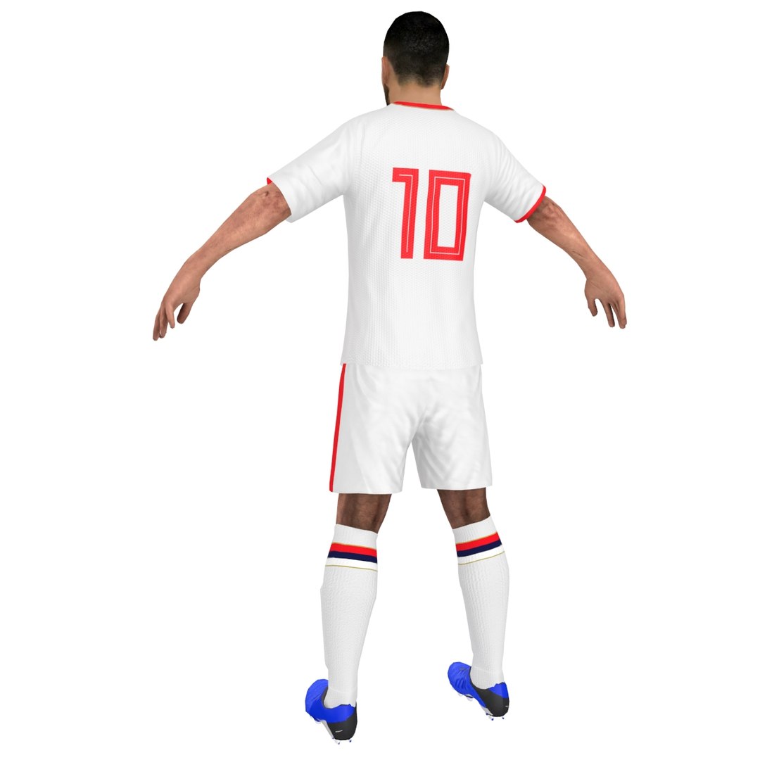 3D Soccer Player 2018 Model - TurboSquid 1293228