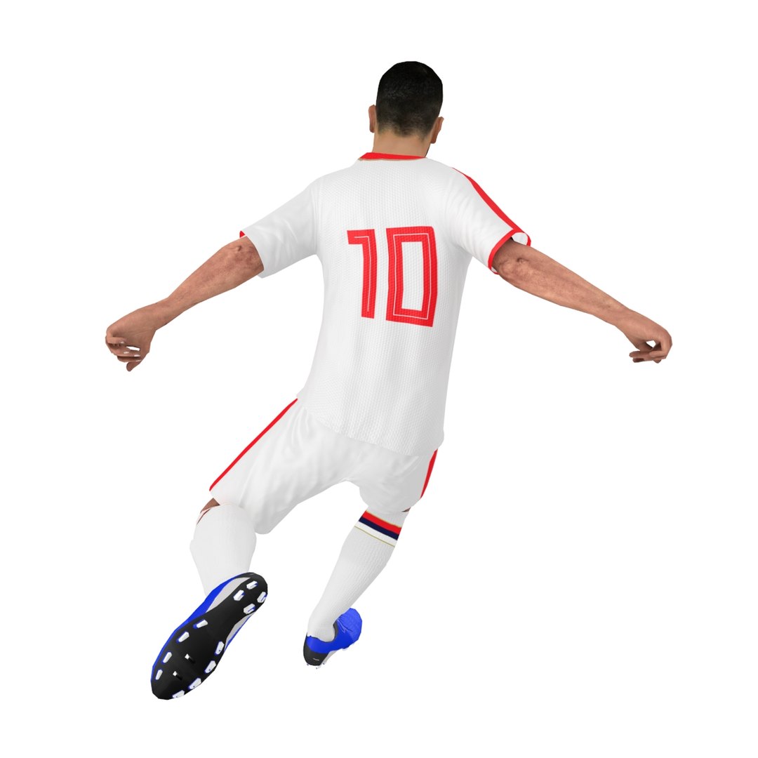3D Soccer Player 2018 Model - TurboSquid 1293228